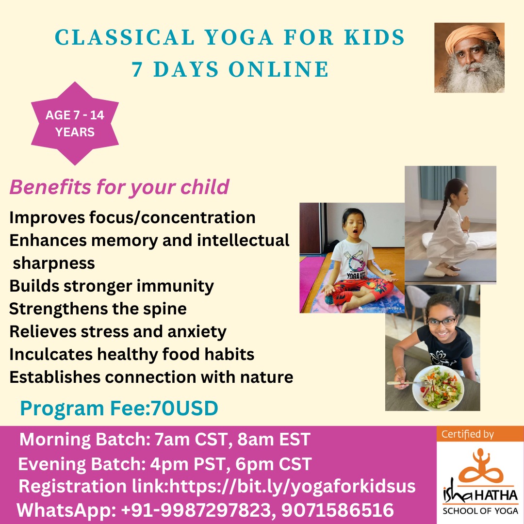 classical yoga for kids online